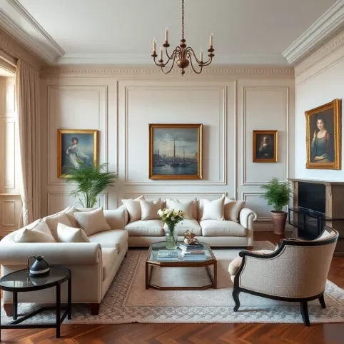 Klasyczne Wykończenie Mieszkania W Warszawie